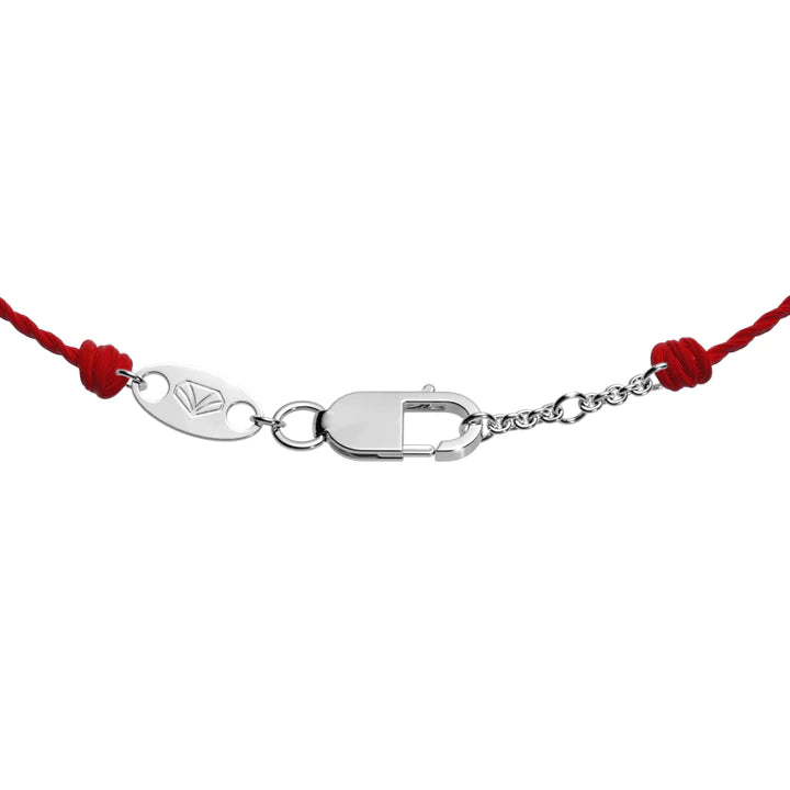 Bracelet solitaire diamant et argent