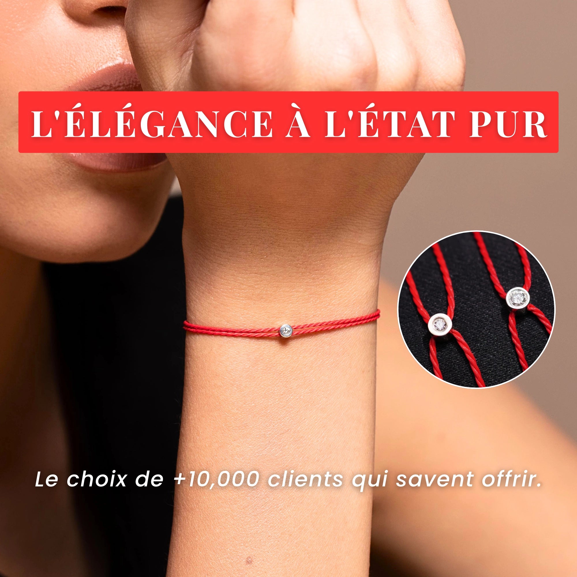 Bracelet solitaire diamant et argent