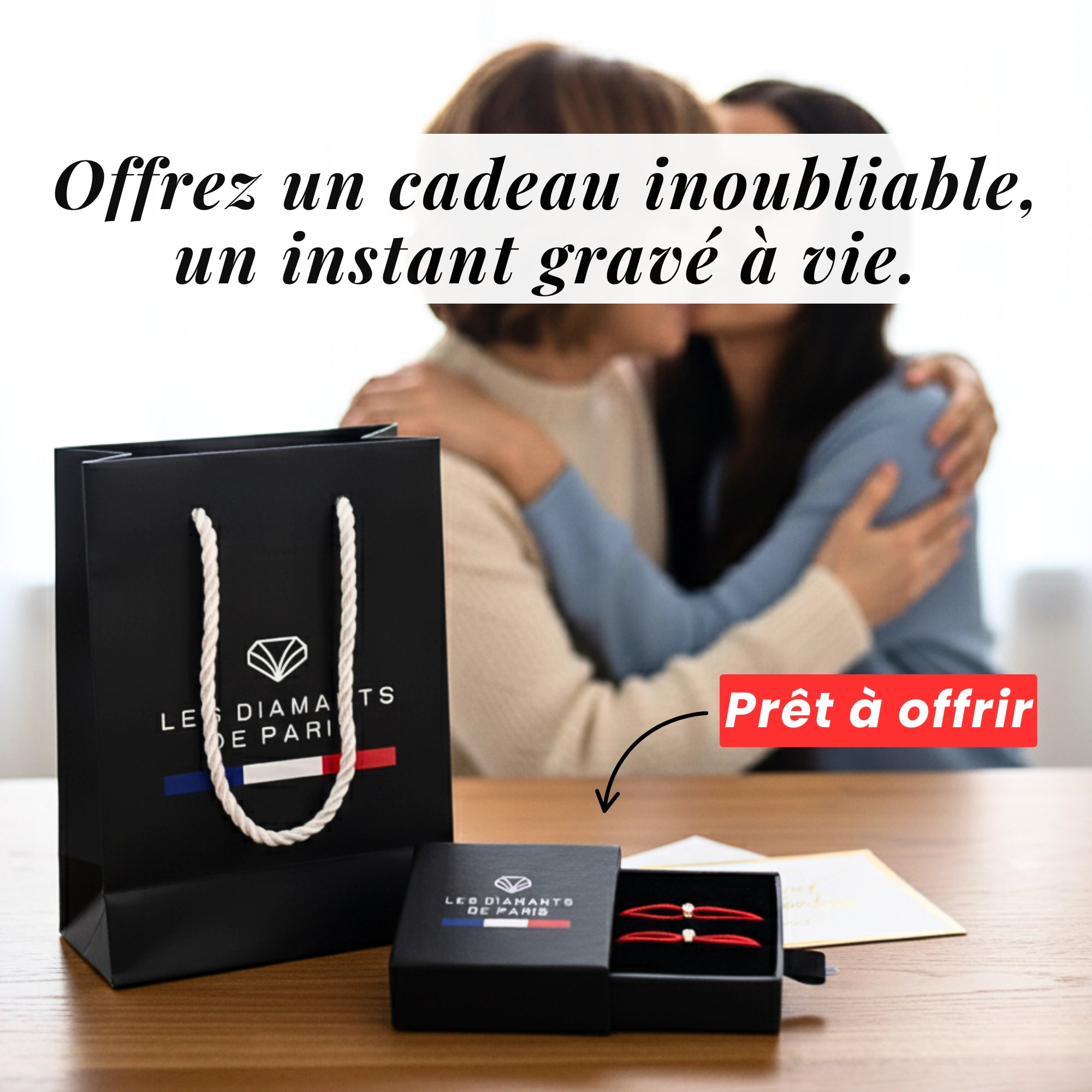 Bracelet solitaire diamant et argent